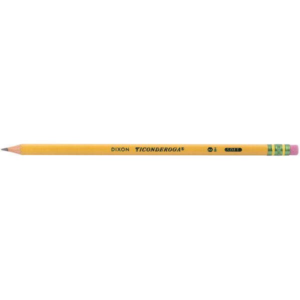 Lot of 4 Dixon Ticonderoga Company Ticonderoga Pencil No 2 HB 18-Pack Sharpened 