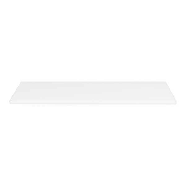 A white rectangular Turbo Air cutting board.