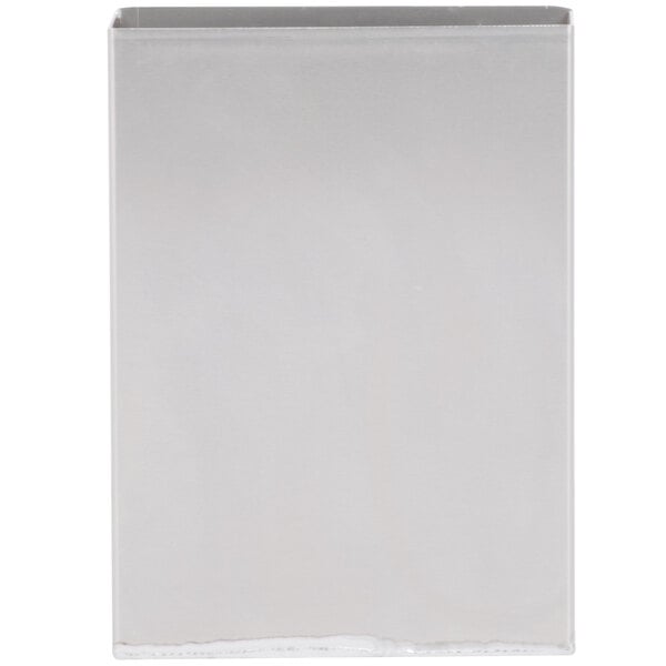 A white rectangular box of Polar Temp aluminum freeze cans with a silver lid.