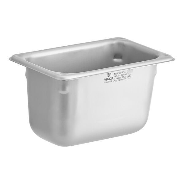 Vollrath Pan, Two Third Size, 4 Deep