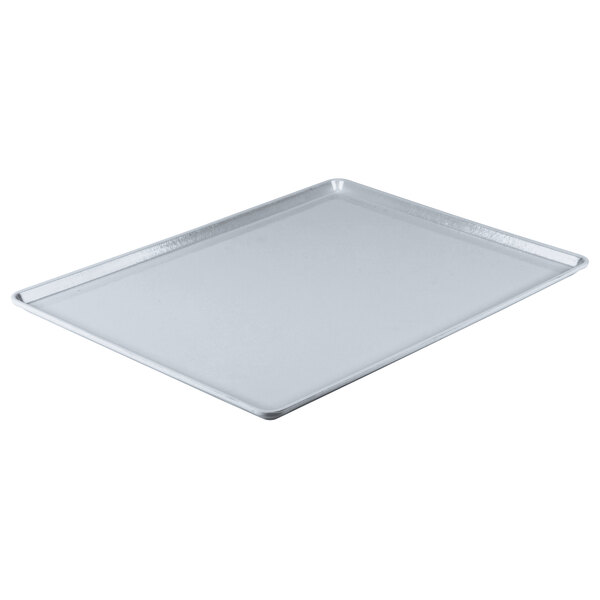 A slate blue Cambro dietary tray with a white background.