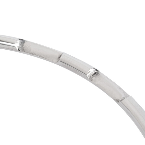 An American Metalcraft stainless steel oval griddle stand.