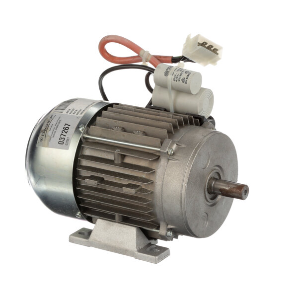 An Electrolux motor on a white background.