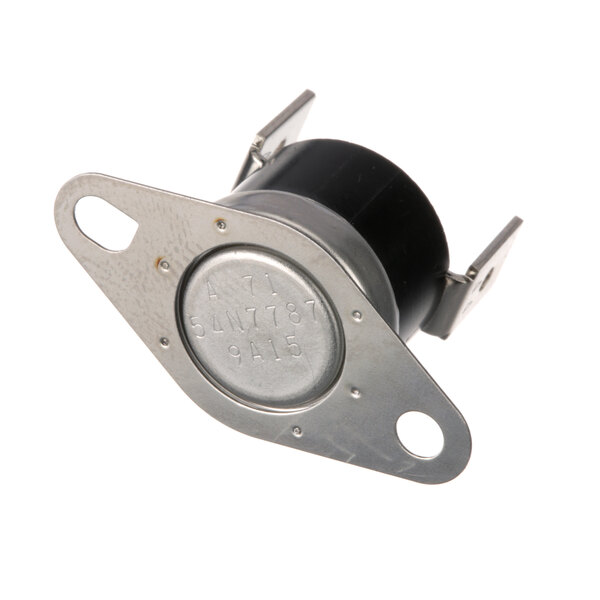 A close-up of a Middleby Marshall thermostat with a circular metal ring.