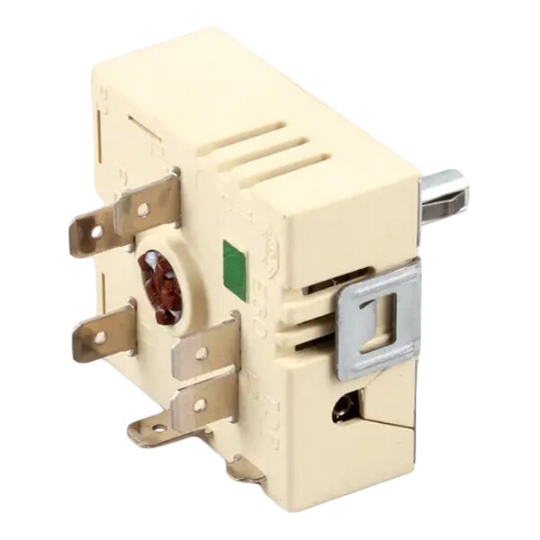 An APW Wyott 2J-55564-EGO infinite control switch for electrical appliances.