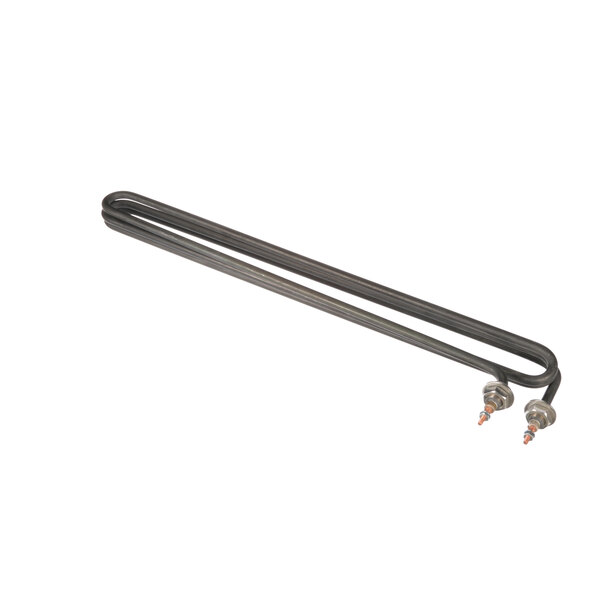 A Blakeslee heating element with two metal rods and hardware.