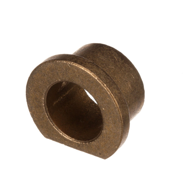 A close-up of a bronze US Range bushing.