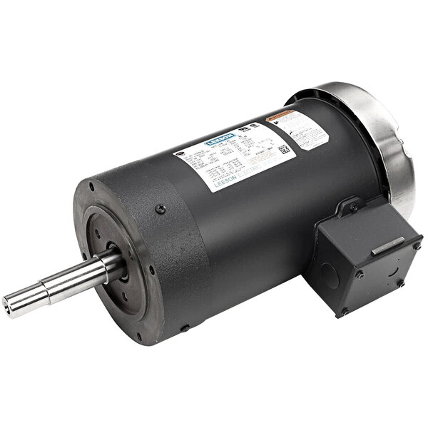 A black and silver Power Soak 34168 electric motor.