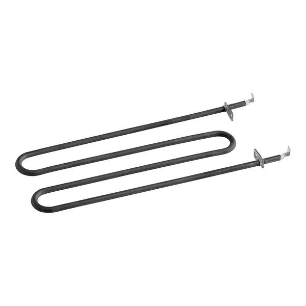 A Hatco heating element with black metal rods.