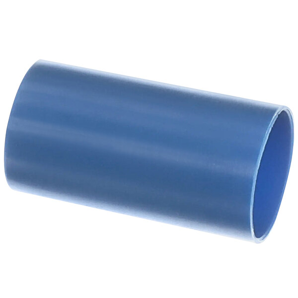 A close up of a Silver King sleeve cap with a blue background.