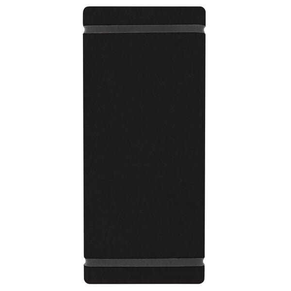 A black rectangular Cal-Mil menu board with white borders.