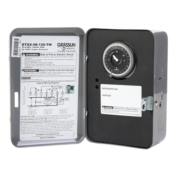 True Refrigeration 831993 Defrost Timer Dtsx-Im-120