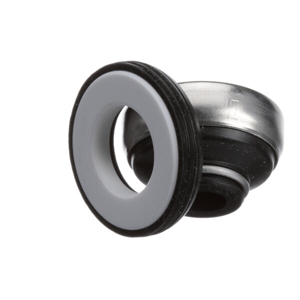 A Robot Coupe 89642 black and white rubber seal with a white ring.