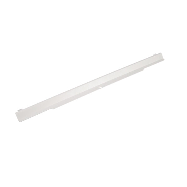 A long white rectangular plastic ceiling plate.