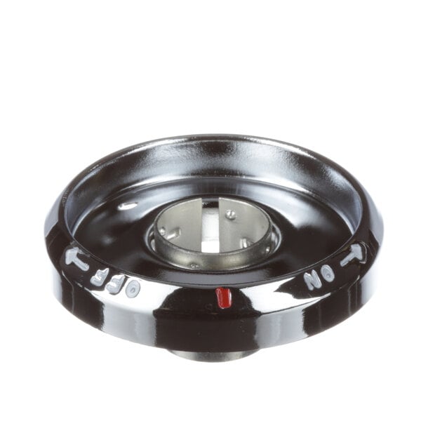 A black and silver metal Jade Range bezel and dial.