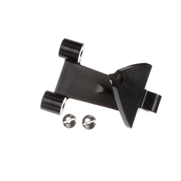 A black plastic Electrolux Professional locking handle assembly with screws.