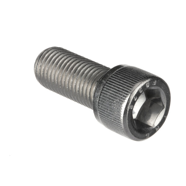 An aluminum Hobart A-4120 screw with threads.