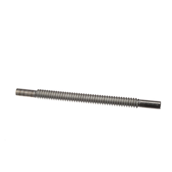 A metal rod with a long cylindrical end and a screw on it.