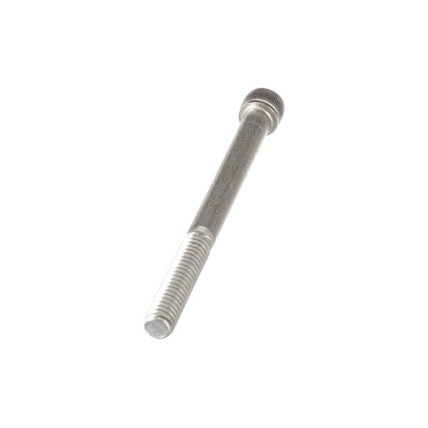 A long silver screw with a round head.