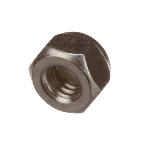 A close-up of a black Champion grip nut.