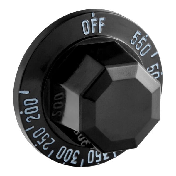 A black thermostat knob with temperature markings and an 'OFF' label, designed for Southbend equipment.