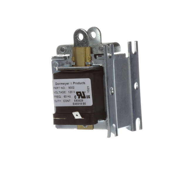 A Scotsman solenoid with a black and white label.