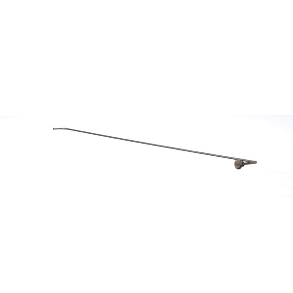 A Southbend pilot burner with a long metal rod and a hook on the end.