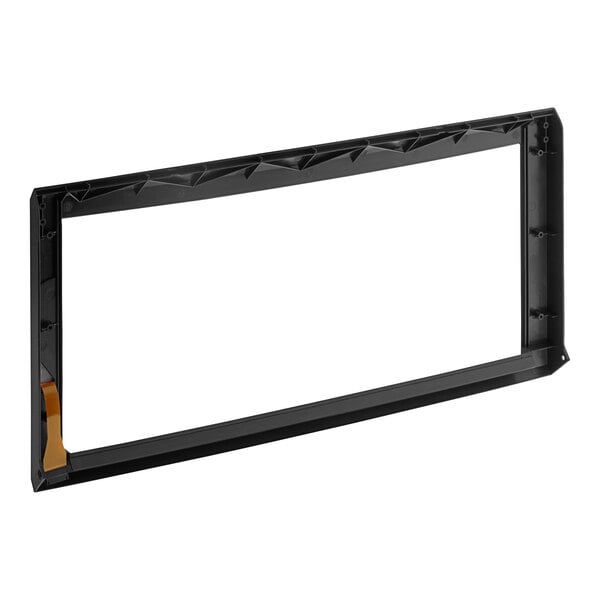 A black rectangular frame with a white background.