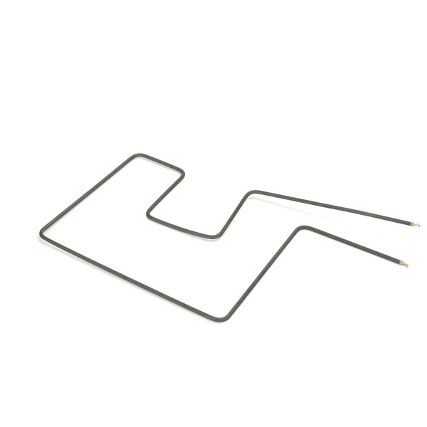 A black wire with a small hook on it.
