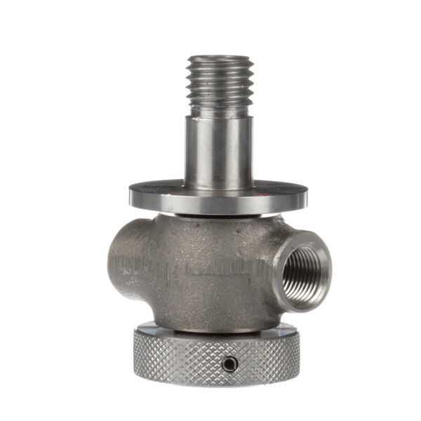 A metal Insinger Rinse Hub Assy with a nut.
