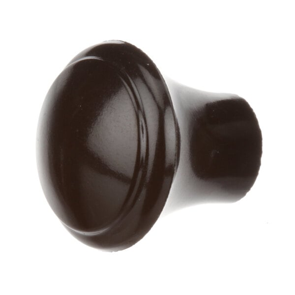 A close-up of a black circle on a white background.