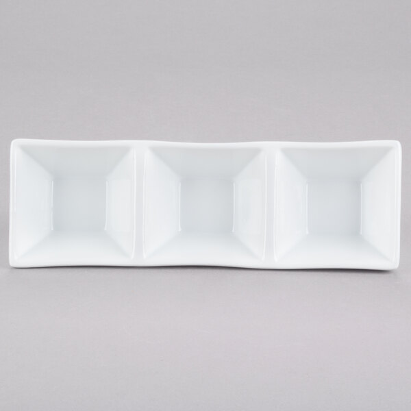 a white rectangular object with a black border