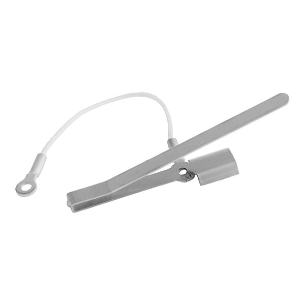 A Bunn probe retaining assembly with a white plastic clip.