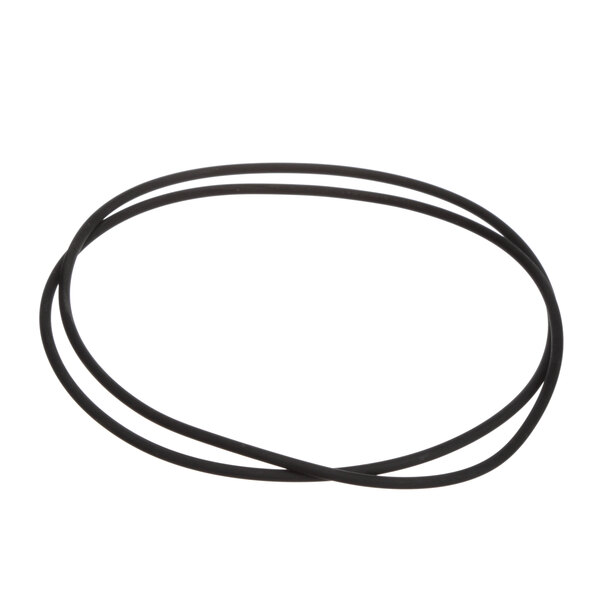 A black rubber gasket for a Meiko dishwasher on a white background.