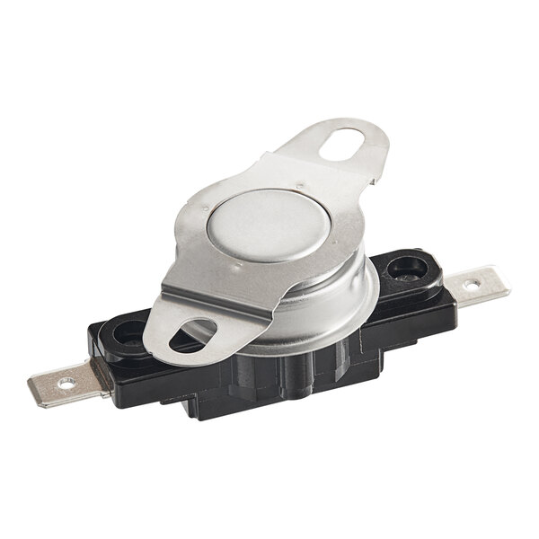 A close-up of a Fetco 240V thermostat.