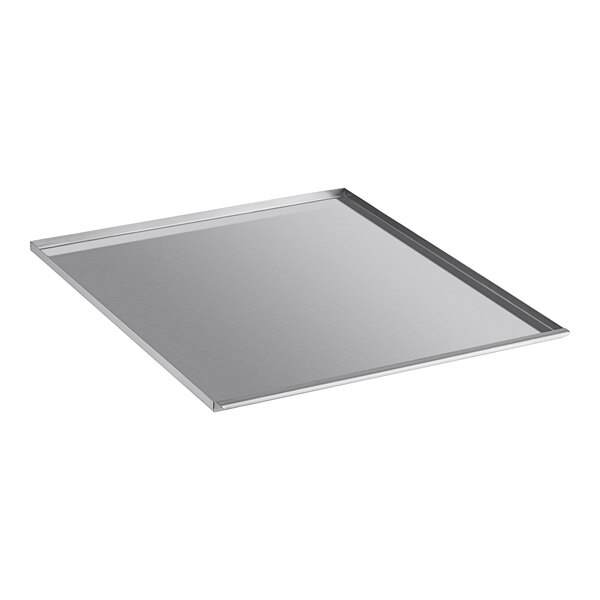 A stainless steel Imperial drip pan.