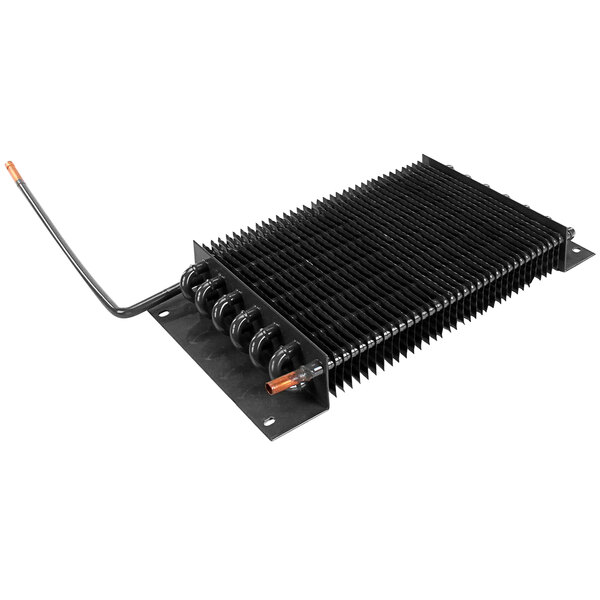 A black metal Fagor Commercial evaporator coil.