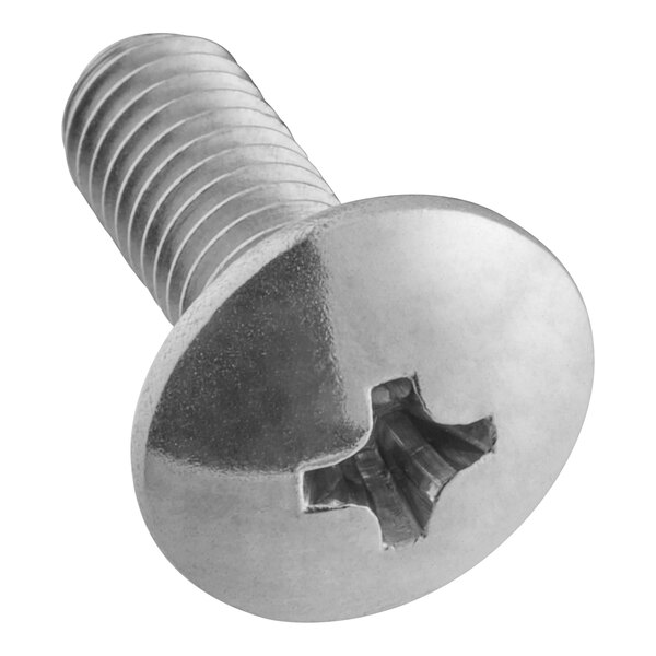 A close-up of a Vulcan SC-115-51 screw with a flat head.