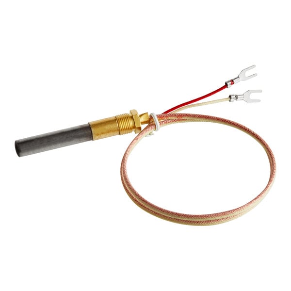 An Imperial 1096 thermopile with a copper and red wire.