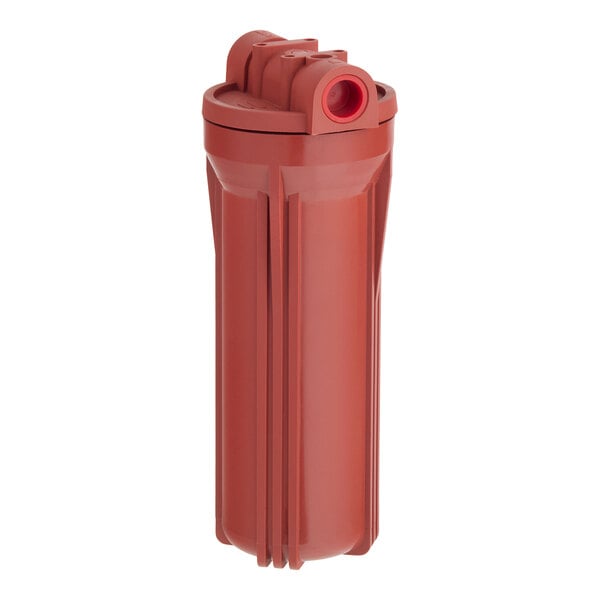 A red Hatco 03.05.061.00 water treatment unit.