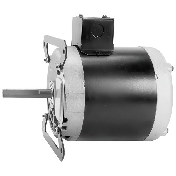 A black and white Tri-Star convection oven motor.