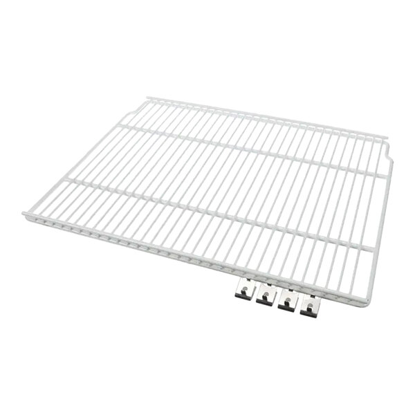 True 868281-038 White Coated Wire Shelf - 20 7/8" x 16 1/4"