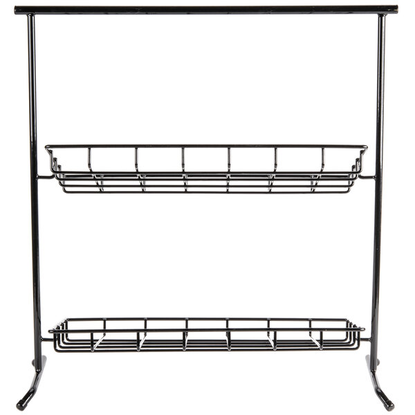 RACK 2TIER MERCH DISPLAY SLOPED 23X26X13 **DISCO**