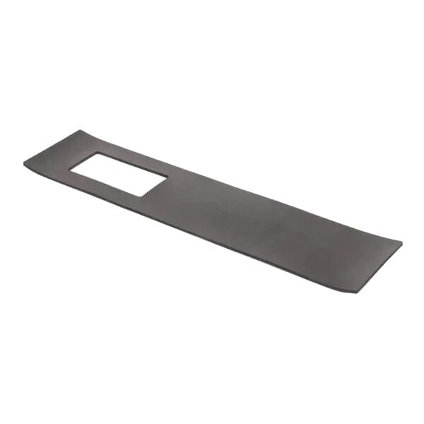 A rectangular Southbend 9-3214 tank gasket with a cut-out section.