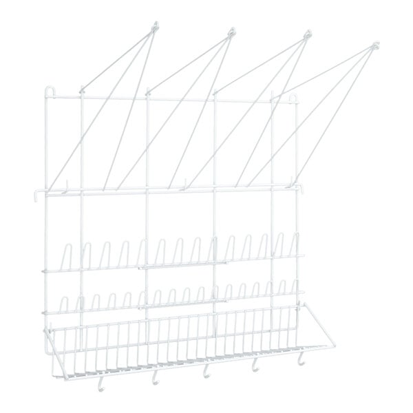 Schneider 169002 Plasticized Wire Pastry Bag and Tip Drying Rack - 19 5/8" x 19 5/8"