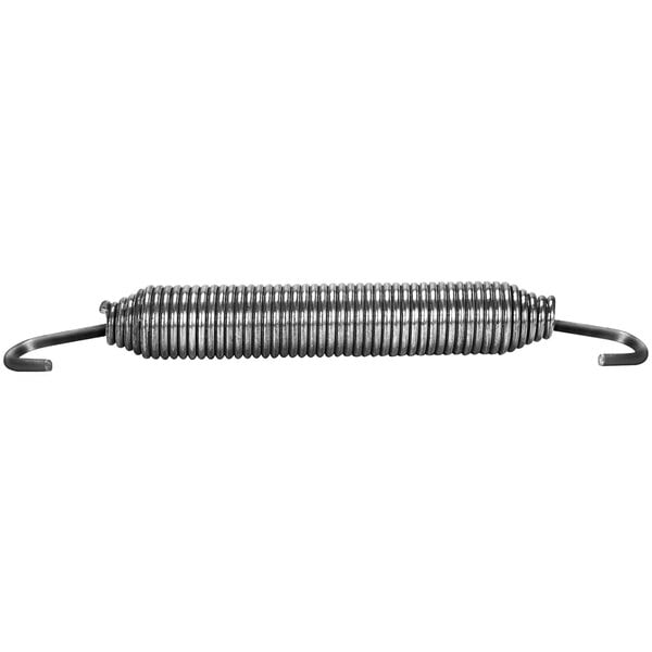 A Bakers Pride metal spring with a wire attached.