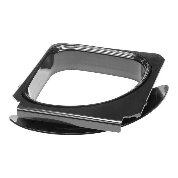 A black plastic splash guard kit for a Bim multiplex ice machine.
