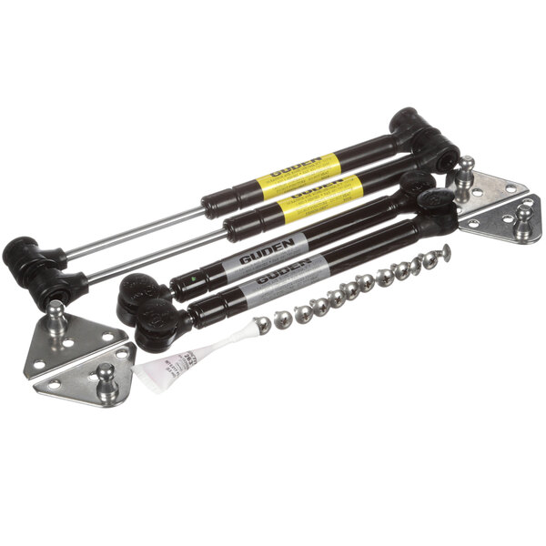 A Duke Shock Kit with adjustable suspension springs and bolts.