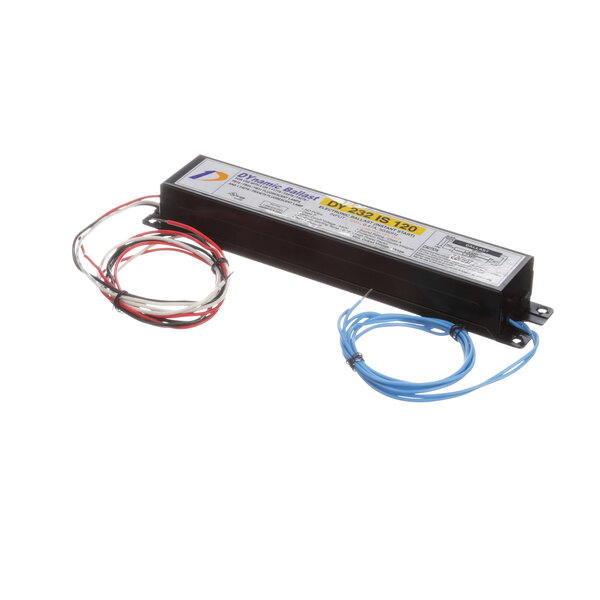 A Norlake ballast with blue and white wires and a power supply.