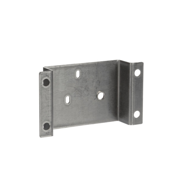 A Moyer Diebel metal corner bracket with holes.